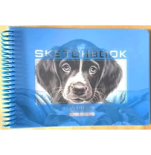 FC-N9673 Vázlatfüzet A/5 40lap Kutya (kék)