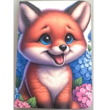 FC-N9804 Notesz sima A7 48lap Róka