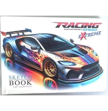 FC-N9839 Vázlatfüzet B/6 48lap Racing