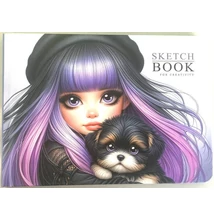 FC-N9840 Vázlatfüzet B/6 48lap I love my dog