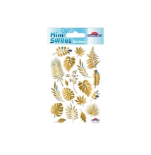 MiniSweet Matrica - Arany levelek 8*12cm