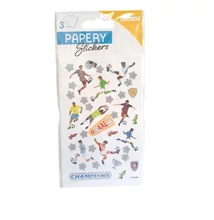 Papery Matrica - Focis 3 ív 8*12cm