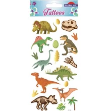 GG-153180 Tattoos Tetováló matrica - Dínós 9*17cm
