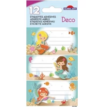 GG-170172 Füzetcímke Etiq.Deco 12db Sellős