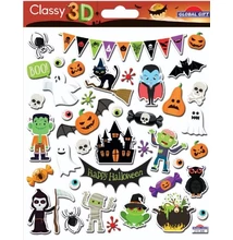 GG-210300 Halloween Classy 3D Matrica - Glitteres motívumok 15*17cm GG-210300 Halloween Classy 3D Matrica - Glitteres motívumok 15*17cm