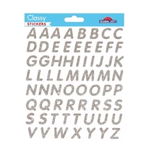 Classy Matrica - Ezüst glitteres betűk 15*17cm