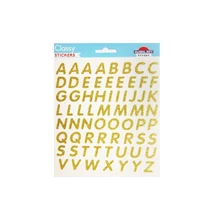 Classy Matrica - Arany glitteres betűk 15*17cm