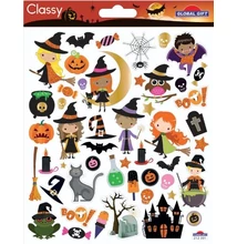 GG-212301 Halloween Classy Matrica - Boszik 15*17cm GG-212301 Halloween Classy Matrica - Boszik 15*17cm