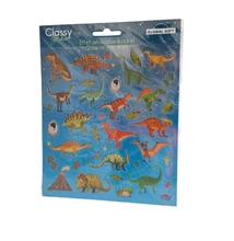 Classy Matrica - Dínók Sötétben világító 15*17cm