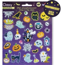 GG-215206 Halloween Classy Matrica - Sötétben világító motívumok 15*17cm GG-215206 Halloween Classy Matrica - Sötétben világító motívumok 15*17cm