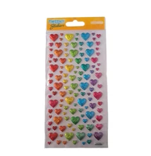 Tweeny Matrica - Színes szívek 9*17,5cm