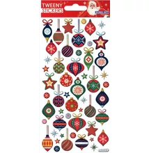 GG-270612 Christmas Tweeny Matrica - Karácsonyfadíszek 9*17,5cm