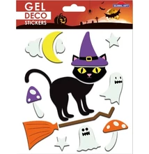 GG-320312 Halloween Gel Matrica - Fekete macska 15*17cm GG-320312 Halloween Gel Matrica - Fekete macska 15*17cm