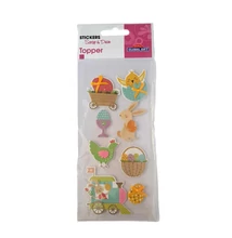 GG-410401 Topper P 3D Matrica - Tojások 7*15,5cm