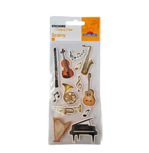 Sceny 3D Matrica - Hangszerek 7*15cm