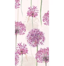 IHR-BF1101360 Vendégszalvéta 33*42cm ALLIUM cream