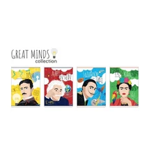 Füzet A/4 52lap GREAT MINDS vonalas