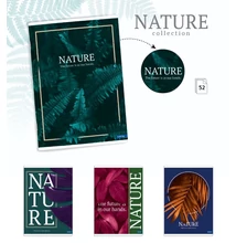 Füzet A/5 52lap NATURE kockás