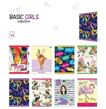 LA-3207 Füzet A/5 52lap BASIC GIRLS kockás