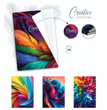 LA-33039 Füzet A/5 96lap CREATIVE vonalas