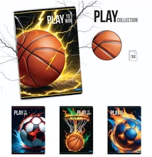 LA-33194 Füzet A/4 52lap PLAY vonalas