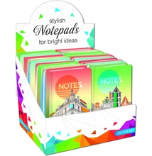 LA-3327 Notesz 18db-os display A/6 96lap (vonalas) CITY