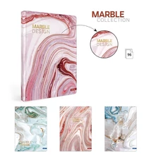 LA-33346 Füzet kemény fedeles A/5 96lap MARBLE kockás
