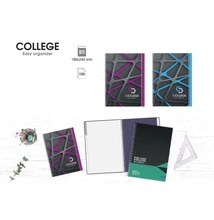 LA-3646 Spirálfüzet B/5 150lap COLLEGE kockás