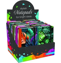 LA-4065 Notesz 16db-os display A/6 96lap (vonalas) BOTANICAL