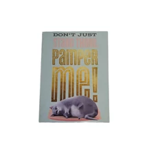 Papírfedeles notesz A/7 The secret life, pamper me