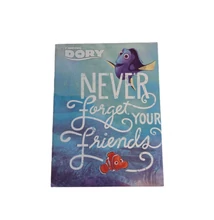 Papírfedeles notesz A/7 Finding Dory, Never forget
