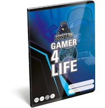 Füzet tűzött A5 2.osztály Gamer, 4life