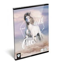 Füzet tűzött A5 sima Kis Bagoly, Wild and Free