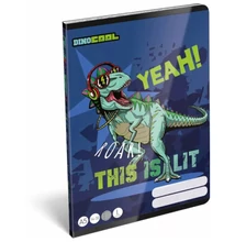 Füzet tűzött A5 1.osztály Dino Cool Dino Roar