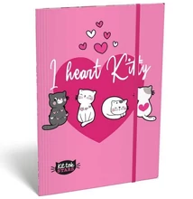Gumis mappa A/4 KitTok Heart Kitty