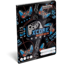 Füzet tűzött A5 3.osztály Bossteam Gamer Xcore