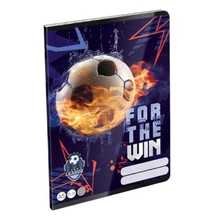 Füzet tűzött A5 vonalas Top League, Win