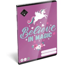 Füzet tűzött A5 kockás Magical Beauty Magic