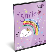Füzet tűzött A5 szótár Lollipop Stay Cute