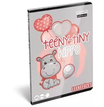 Leckefüzet tűzött A5 Lollipop, Tiny Hippo