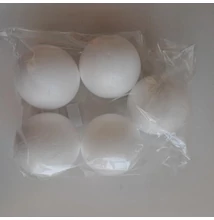 P1582 Polisztirol Gömb 7cm 5db-os