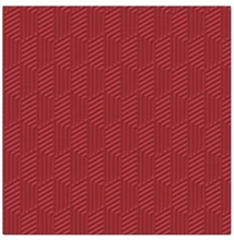 Papírszalvéta 33*33cm Nyomott mintás Bordó