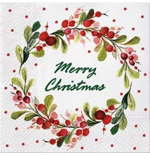 PAW-SDL234298 Papírszalvéta 33*33cm Merry Christmas PAW-SDL234298 Papírszalvéta 33*33cm Merry Christmas
