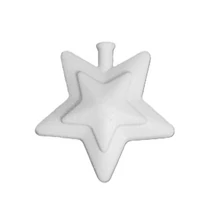 PL-0951 Polisztirol akasztható csillag 8,5cm