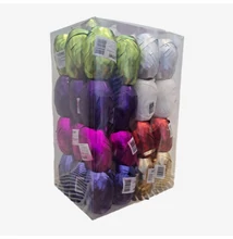 PL-8401 Kötöző metál matt 8*6db színes 10m