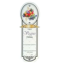 PL-Vegyes Pálinkás címke keskeny 10db-os Vegyes