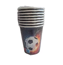 Papírpohár 8*250ml Focilabdás