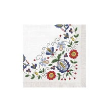 Papírszalvéta mintás Daisy 33*33cm Népi mintás 2