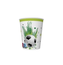 Papírpohár 8*250ml Focilabdás