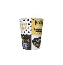 Papírpohár 8*250ml Happy Birthday to you